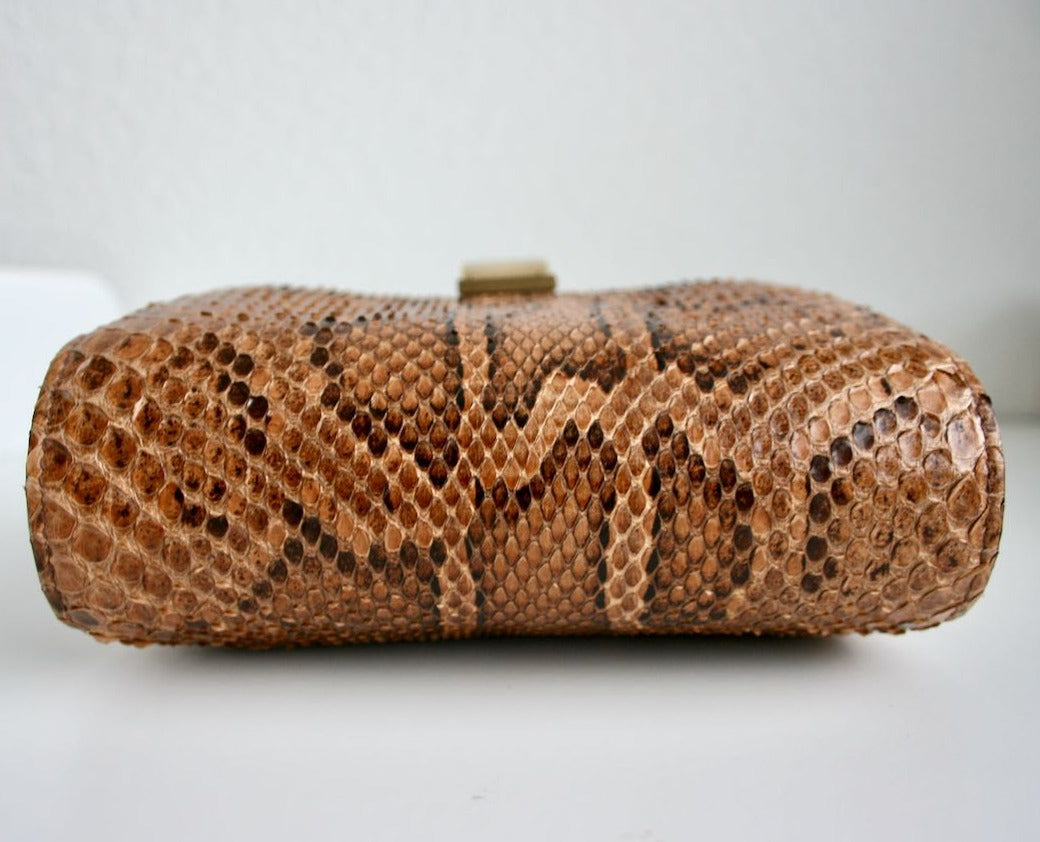Céline Classic Small Python Bag