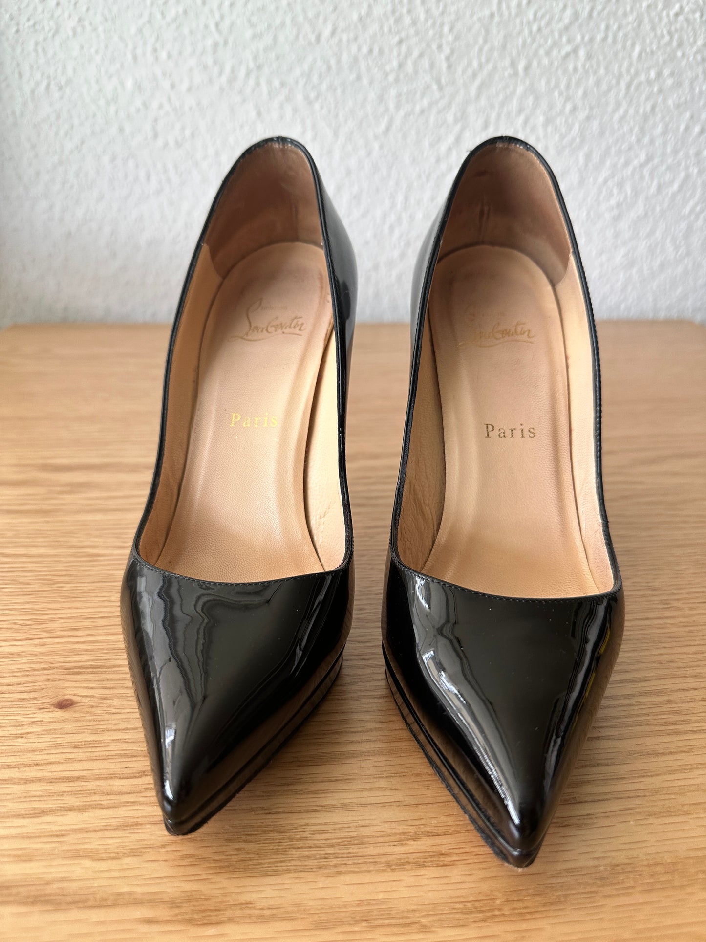 Escarpins LOUBOUTIN Pigalle Plato 38.5