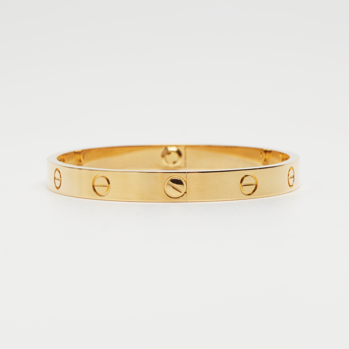 Bracelet Cartier Love Classique en or jaune taille 18