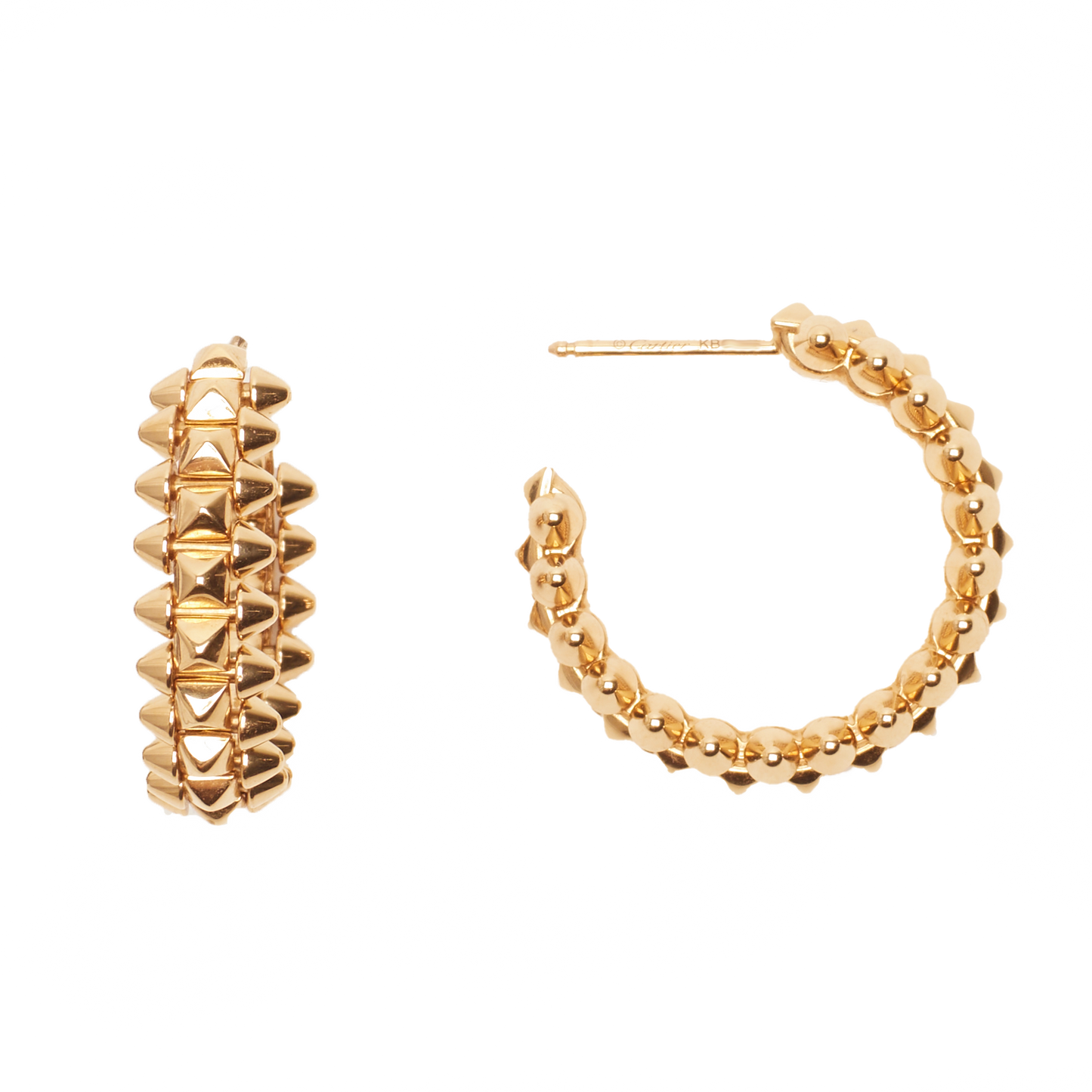 Cartier Clash earrings in pink gold