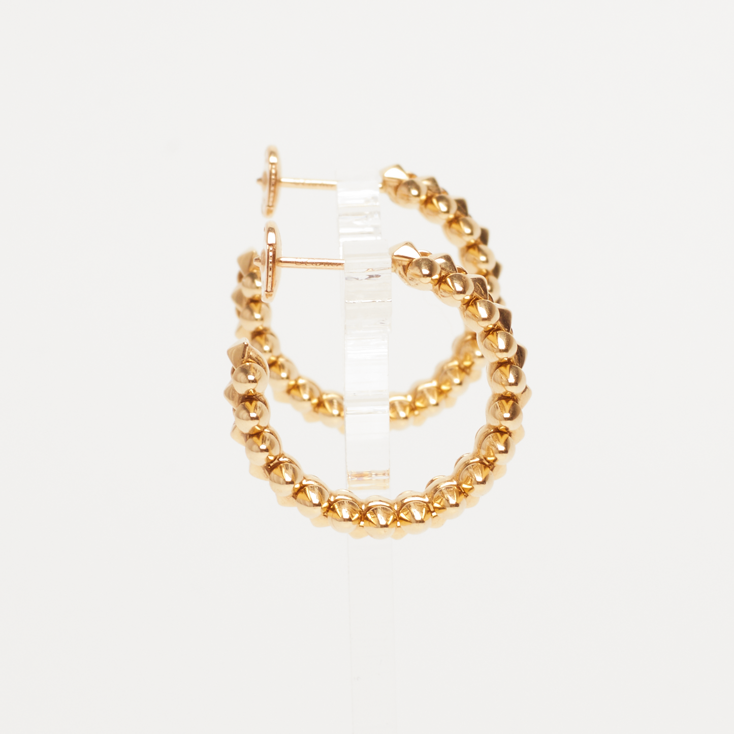 Cartier Clash earrings in pink gold