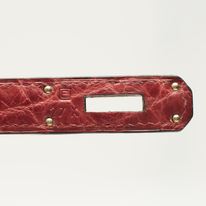 Hermès Kelly 35 Crocodile Niloticus bag burgundy