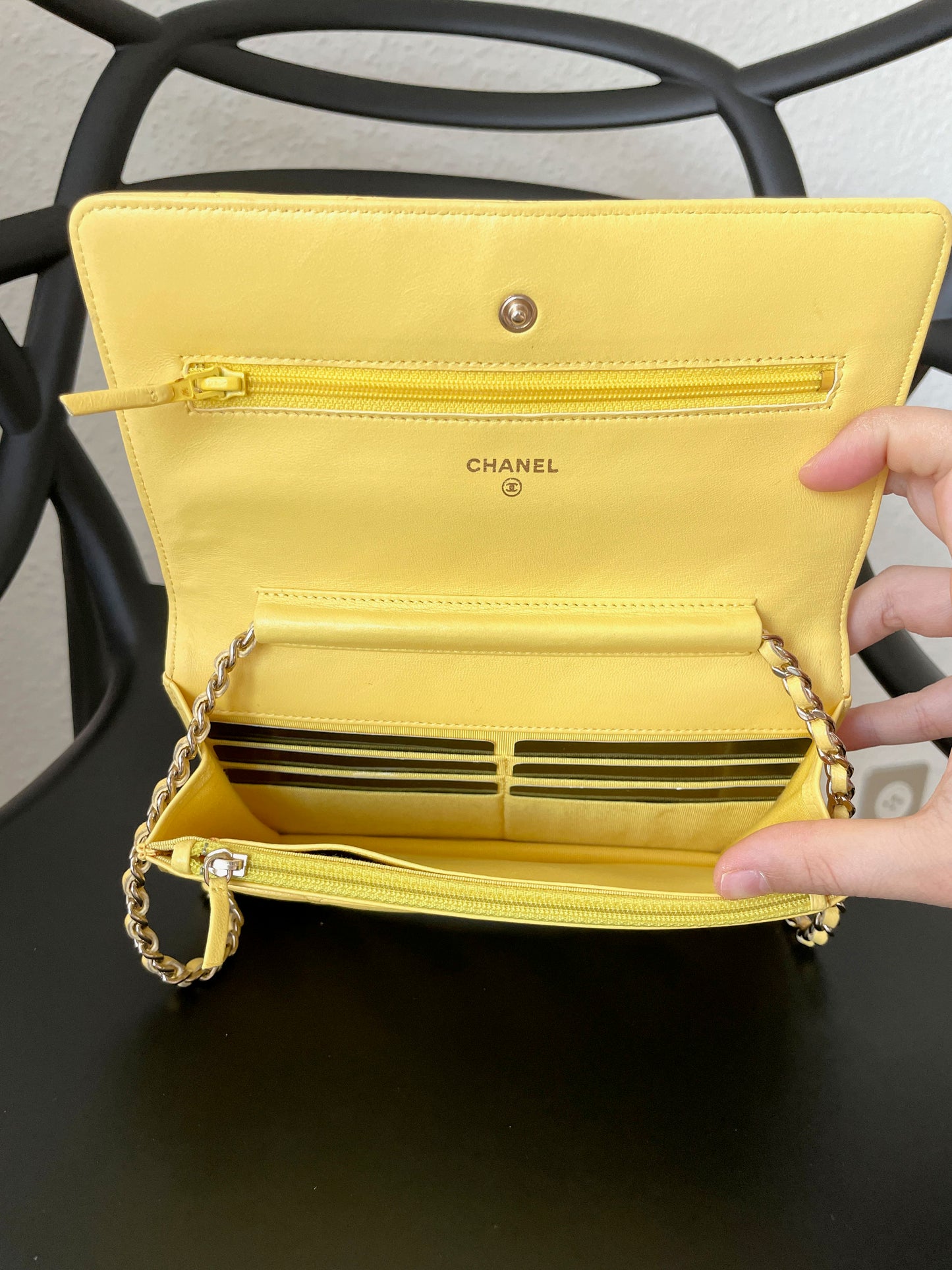 Chanel clutch bag