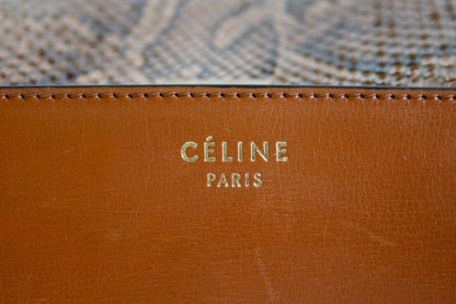 Céline Classic Small Python Bag 