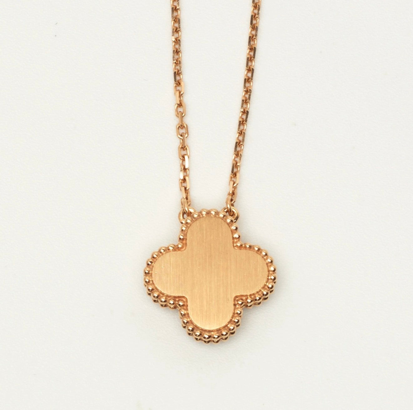 Van Cleef & Arpels Silver Obsidian Holiday Pendant Necklace 2023