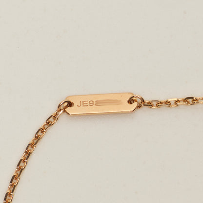 Collier Van Cleef & Arpels Alhambra Holiday Pendant diamant oeil de tigre en or rose