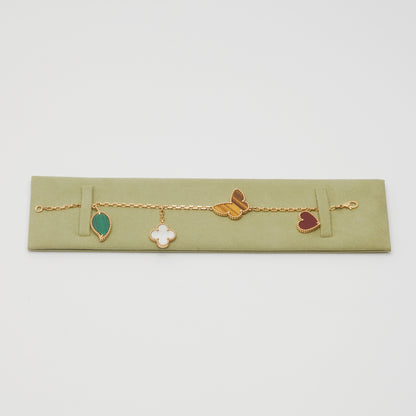 Bracelet Van Cleef & Arpels Lucky Alhambra 4 motifs en or jaune