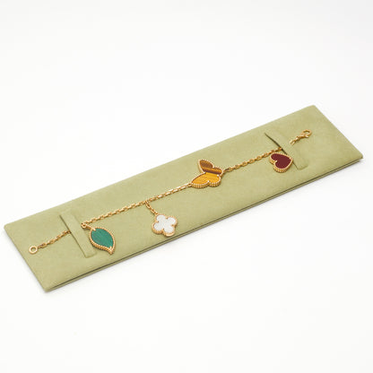 Bracelet Van Cleef & Arpels Lucky Alhambra 4 motifs en or jaune
