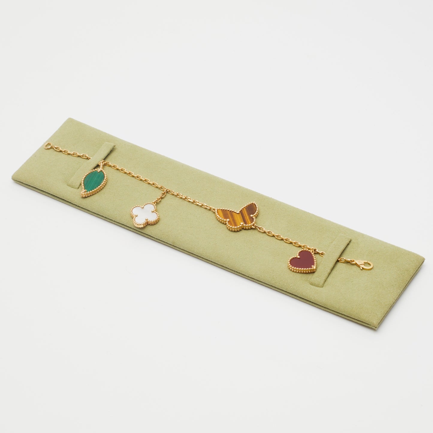 Bracelet Van Cleef & Arpels Lucky Alhambra 4 motifs en or jaune