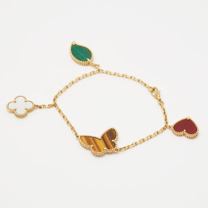 Bracelet Van Cleef & Arpels Lucky Alhambra 4 motifs en or jaune
