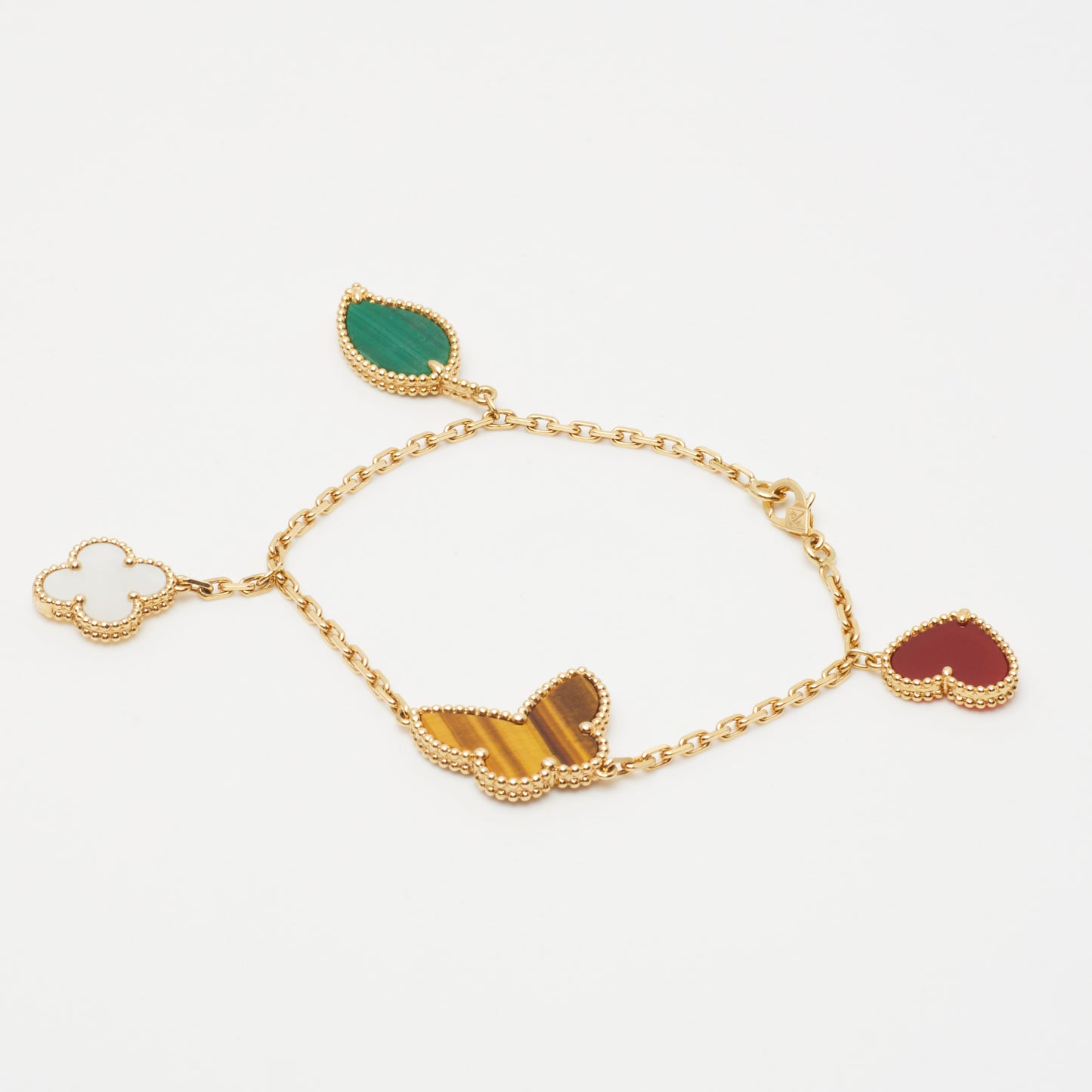 Bracelet Van Cleef & Arpels Lucky Alhambra 4 motifs en or jaune