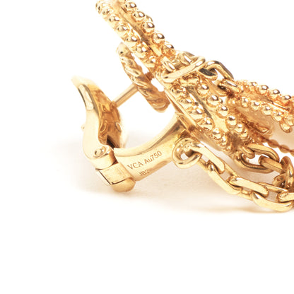 Boucles d’oreilles Van Cleef & Arpels Magic Alhambra 4 motifs