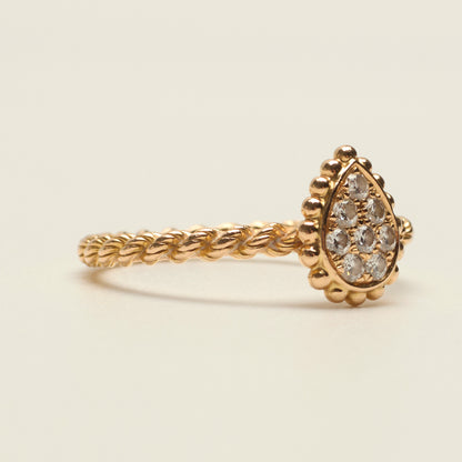 Bague Boucheron Serpent Bohème en or rose