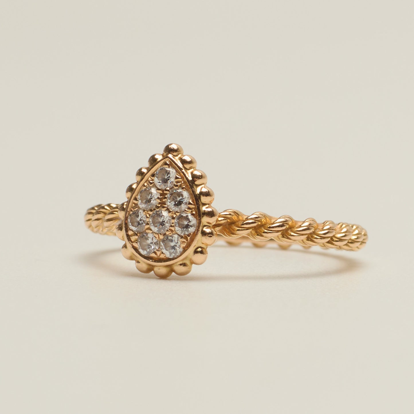 Bague Boucheron Serpent Bohème en or rose
