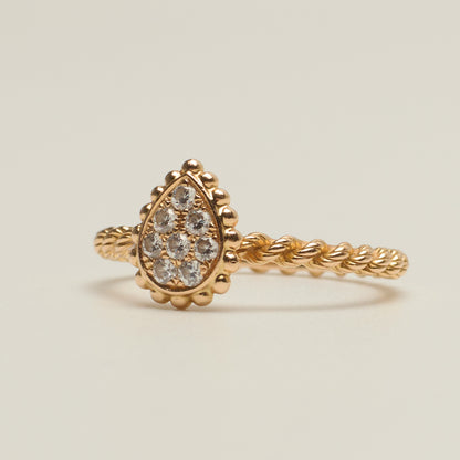 Bague Boucheron Serpent Bohème en or rose