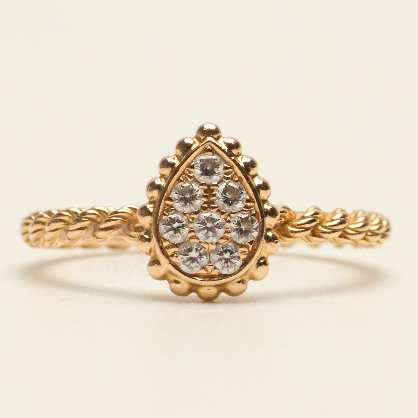 Bague Boucheron Serpent Bohème en or rose