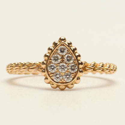 Bague Boucheron Serpent Bohème en or rose