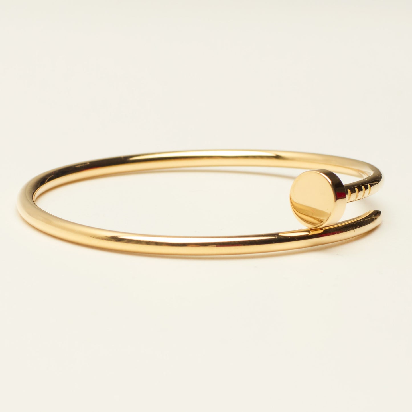 Bracelet Cartier Juste Un Clou en or jaune taille 15