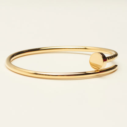 Bracelet Cartier Juste Un Clou en or jaune taille 15