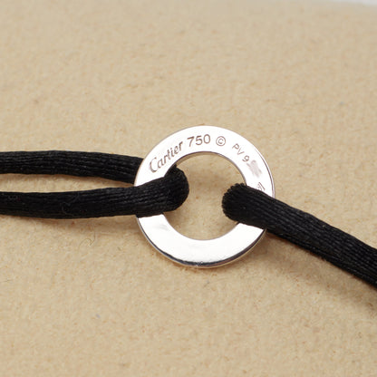 Bracelet Cartier Love Cord en or blanc et diamants