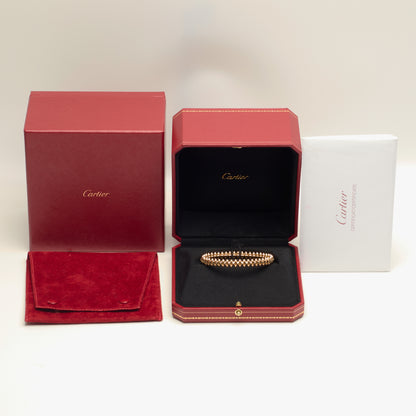 Bracelet Cartier Clash Medium en or rose taille 17