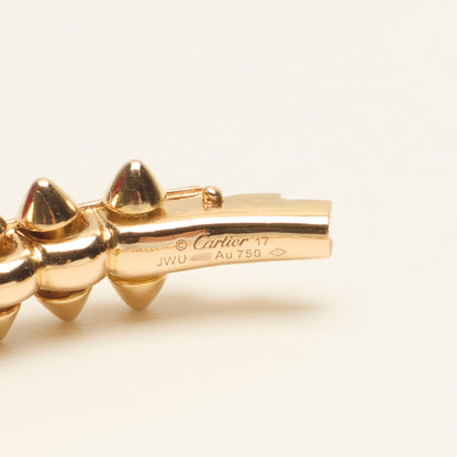 Bracelet Cartier Clash Medium en or rose taille 17