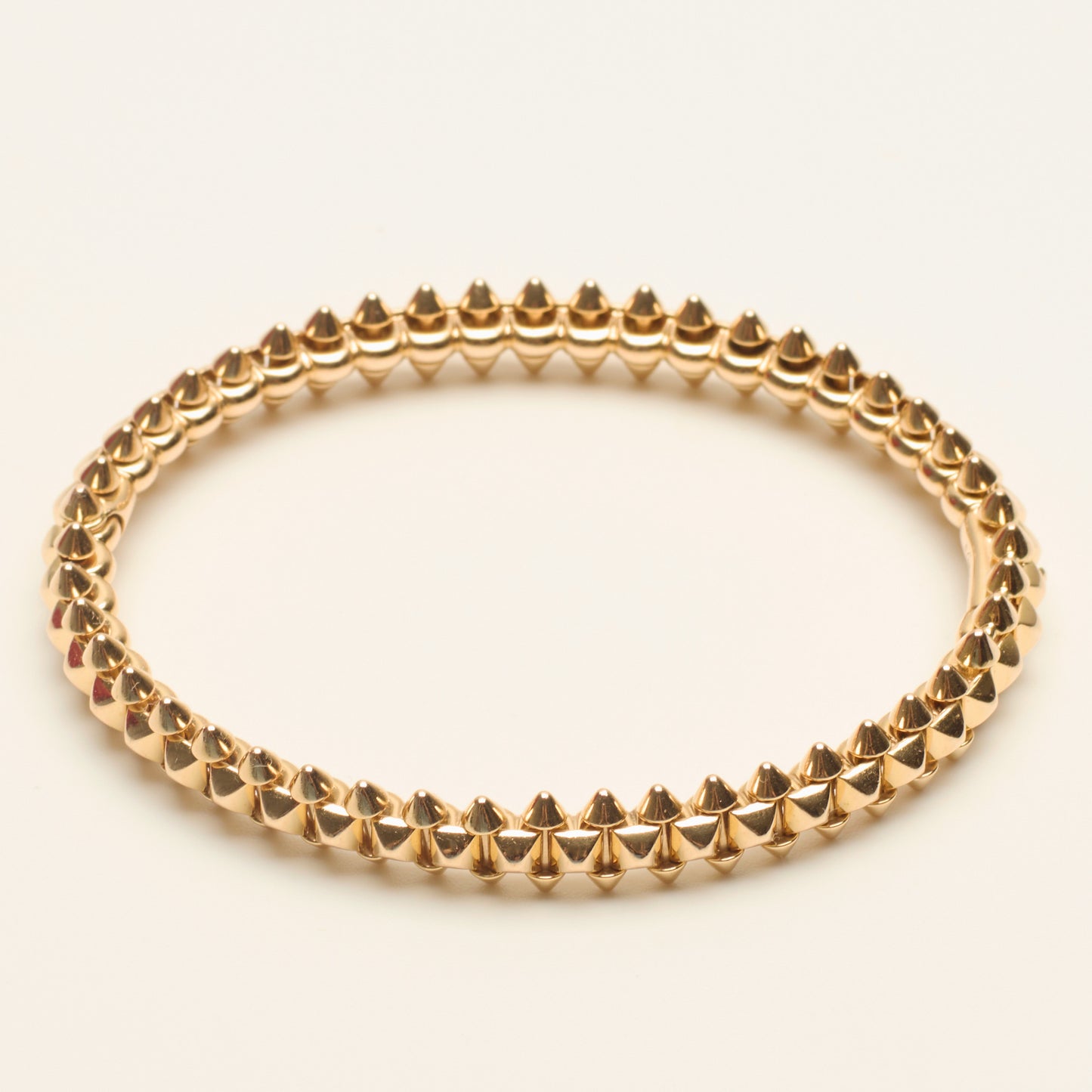 Bracelet Cartier Clash Medium en or rose taille 17