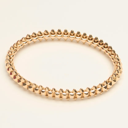 Bracelet Cartier Clash Medium en or rose taille 17