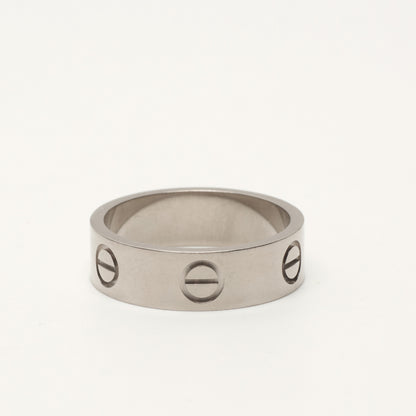 Bague Cartier Love Classique en or blanc taille 53