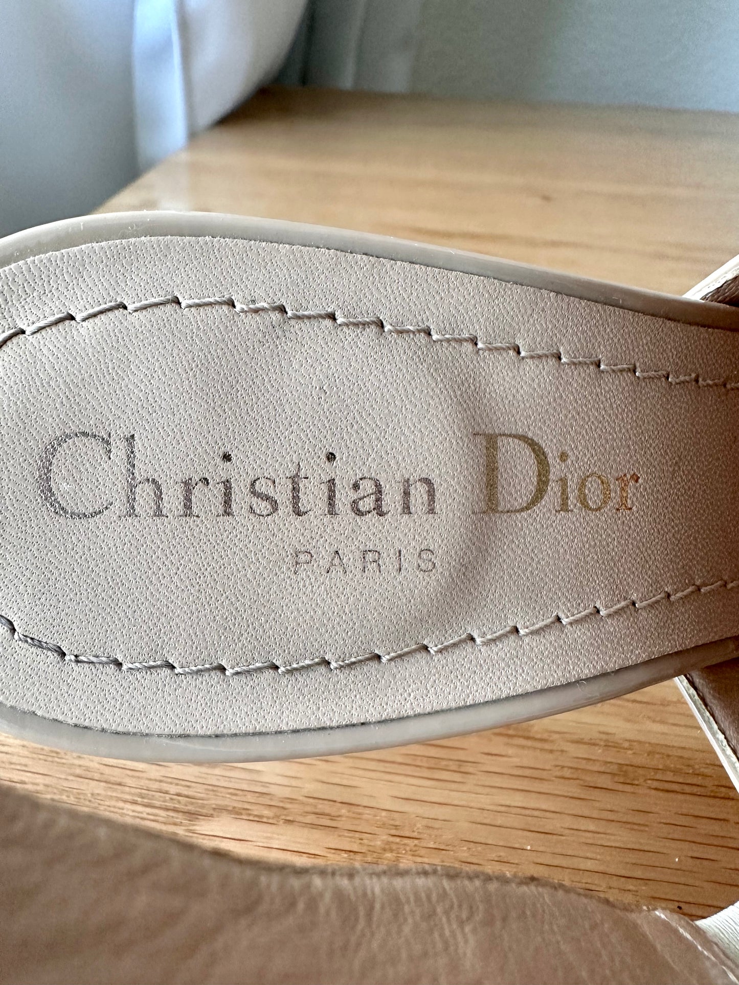 DIOR J'adior slingbacks in patent leather 37 