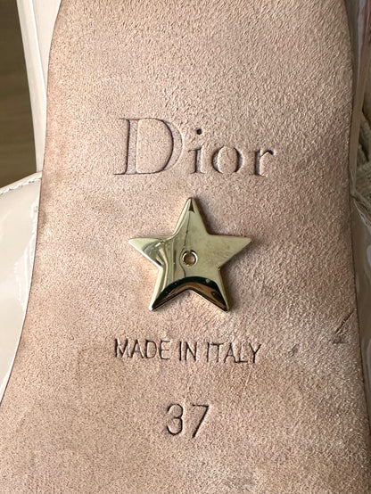 DIOR J'adior slingbacks in patent leather 37 