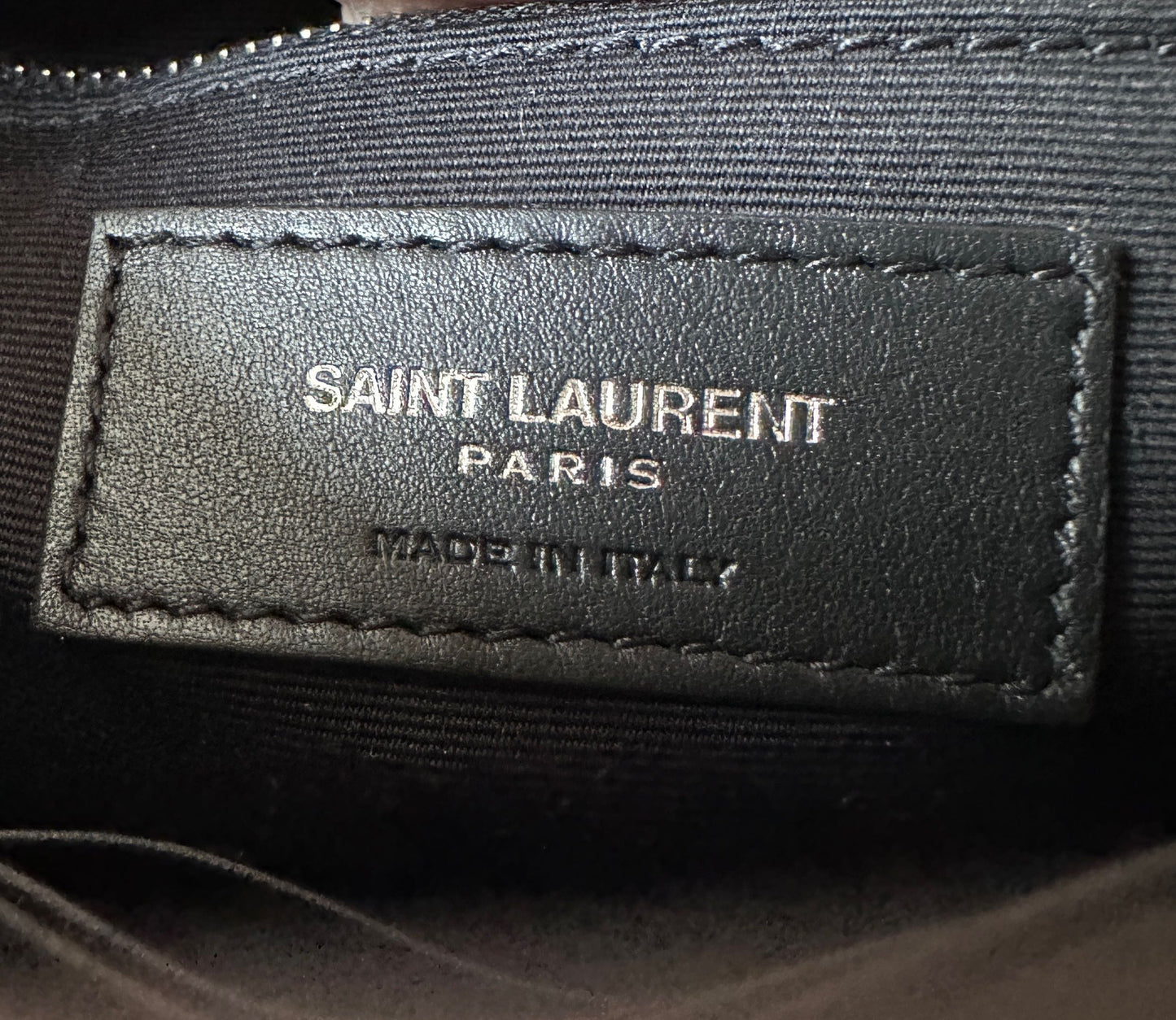 Saint Laurent Niki Bag Mini in python leather