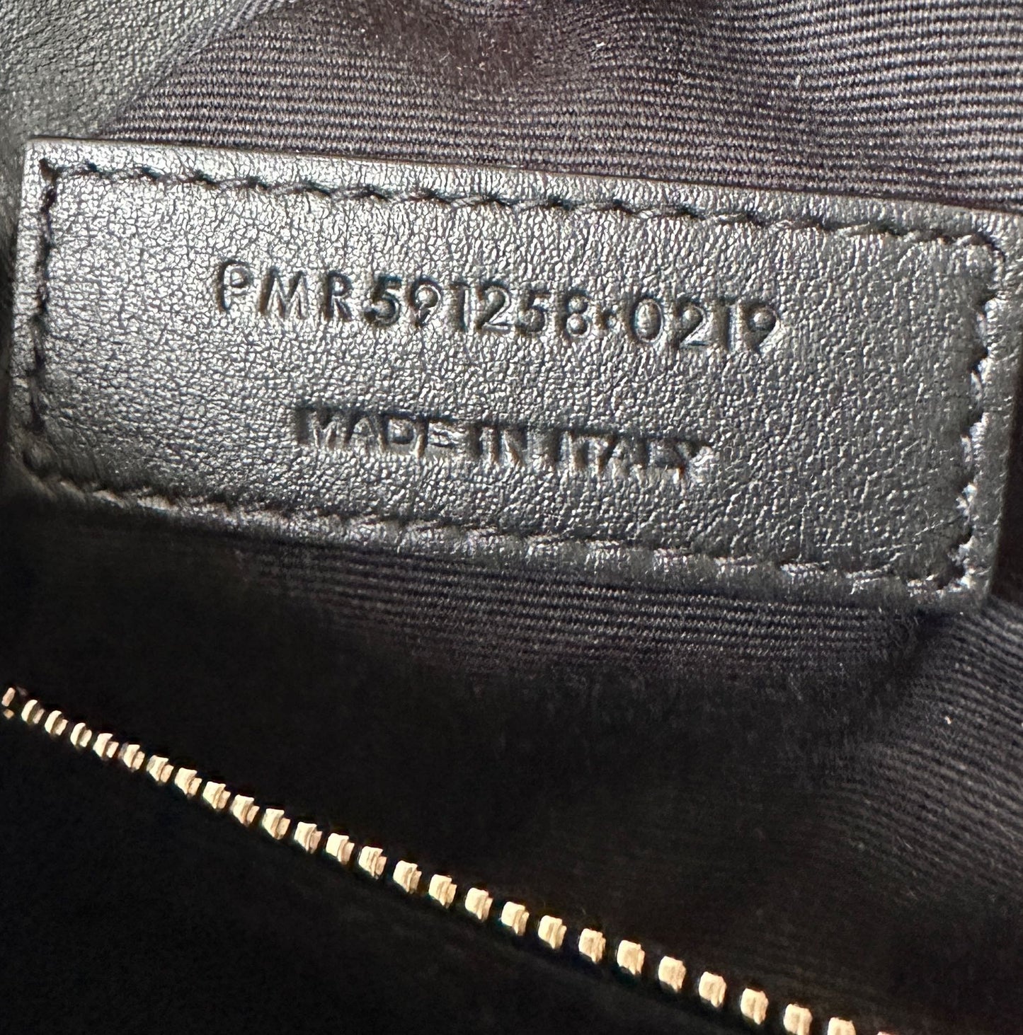 Saint Laurent Niki Bag Mini in python leather